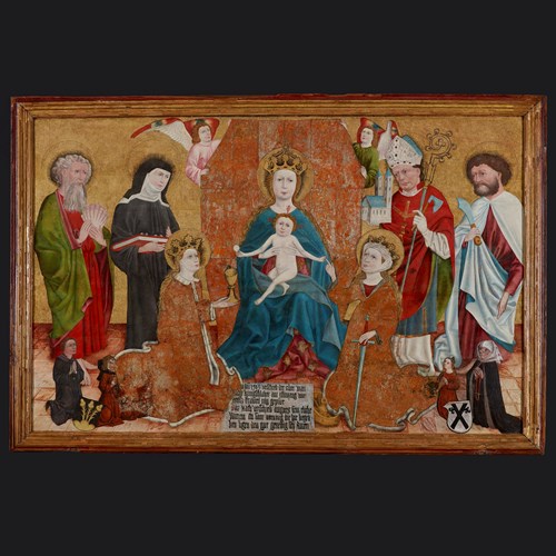 Panel 'Madonna surrounded by Saints'